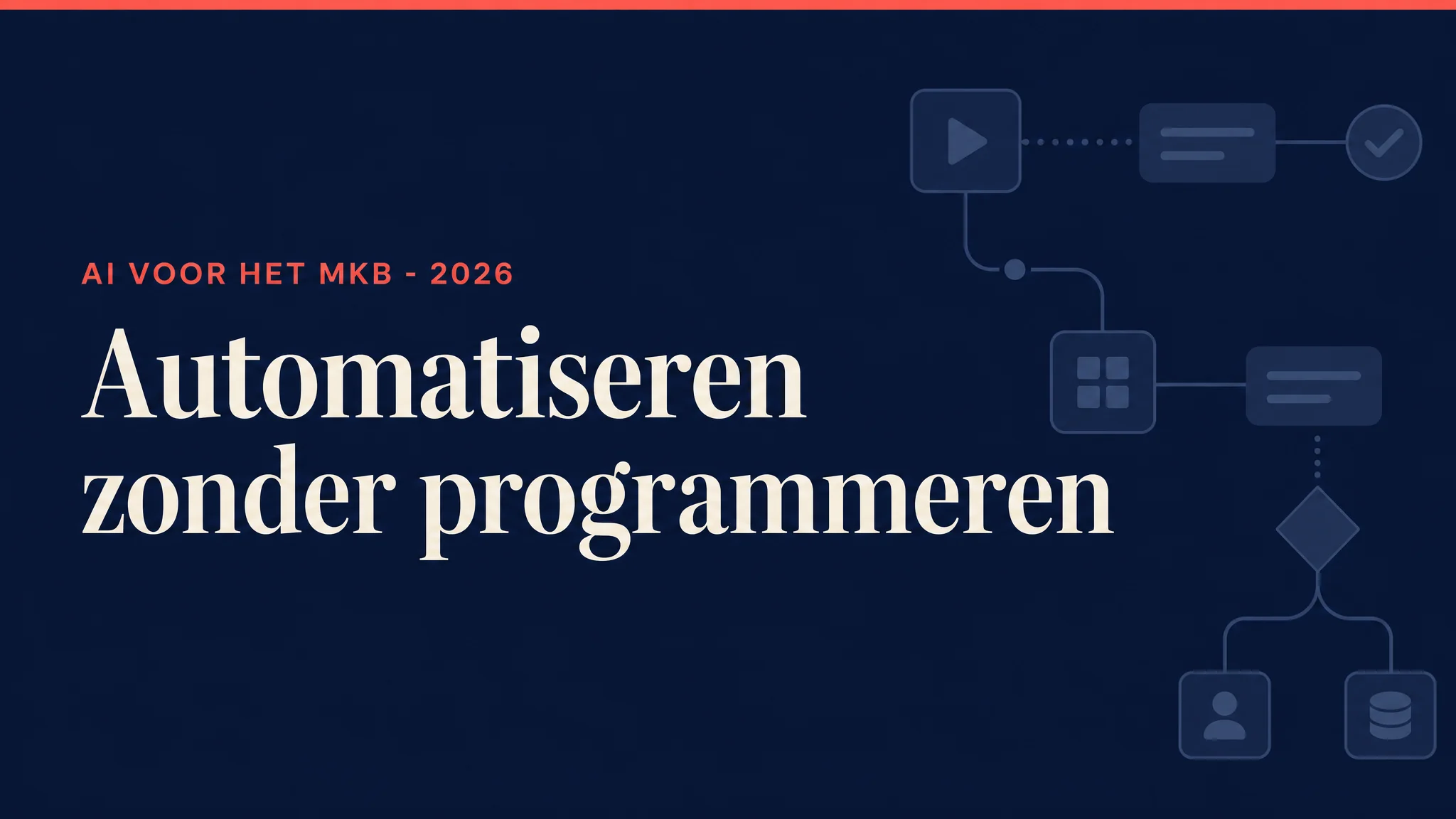 Automatiseren zonder programmeren: waarom Zapier, n8n én ChatGPT je als MKB’er niet gaan redden (2026)